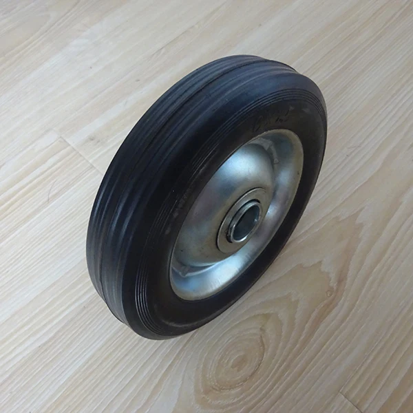 6 inch solid wheels