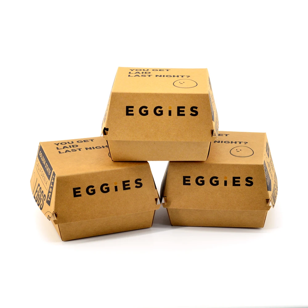 Wholesale KFC Fried Chips Burger Packing Box - Custom Print