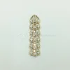 Shoe buckle with shoe upper decorative buttons Moda accesorios para zapatos de mujer
