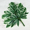 Artificial Plastic Mango Leaf and Branch for Outdoor and Indoor Decoration