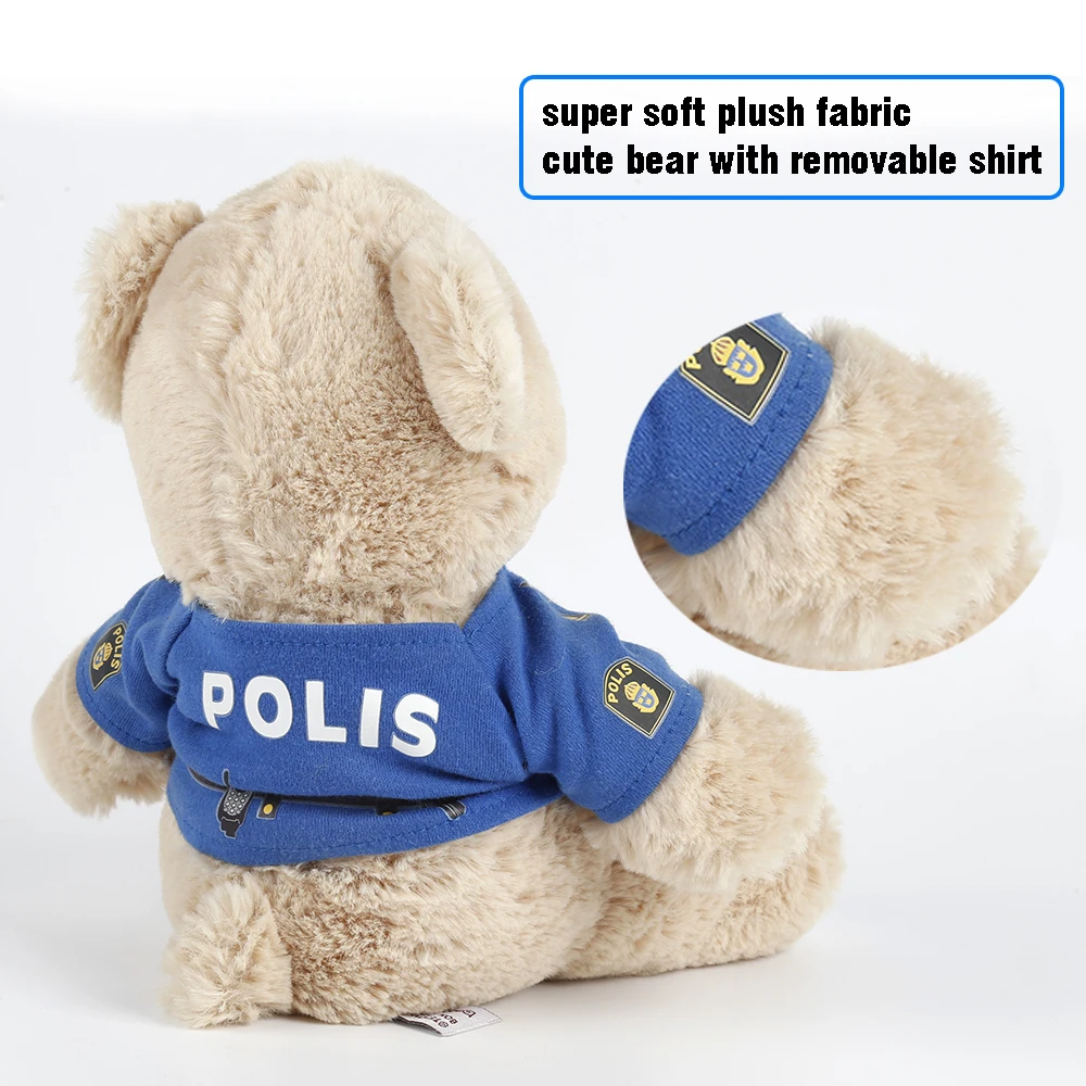 police teddy bear