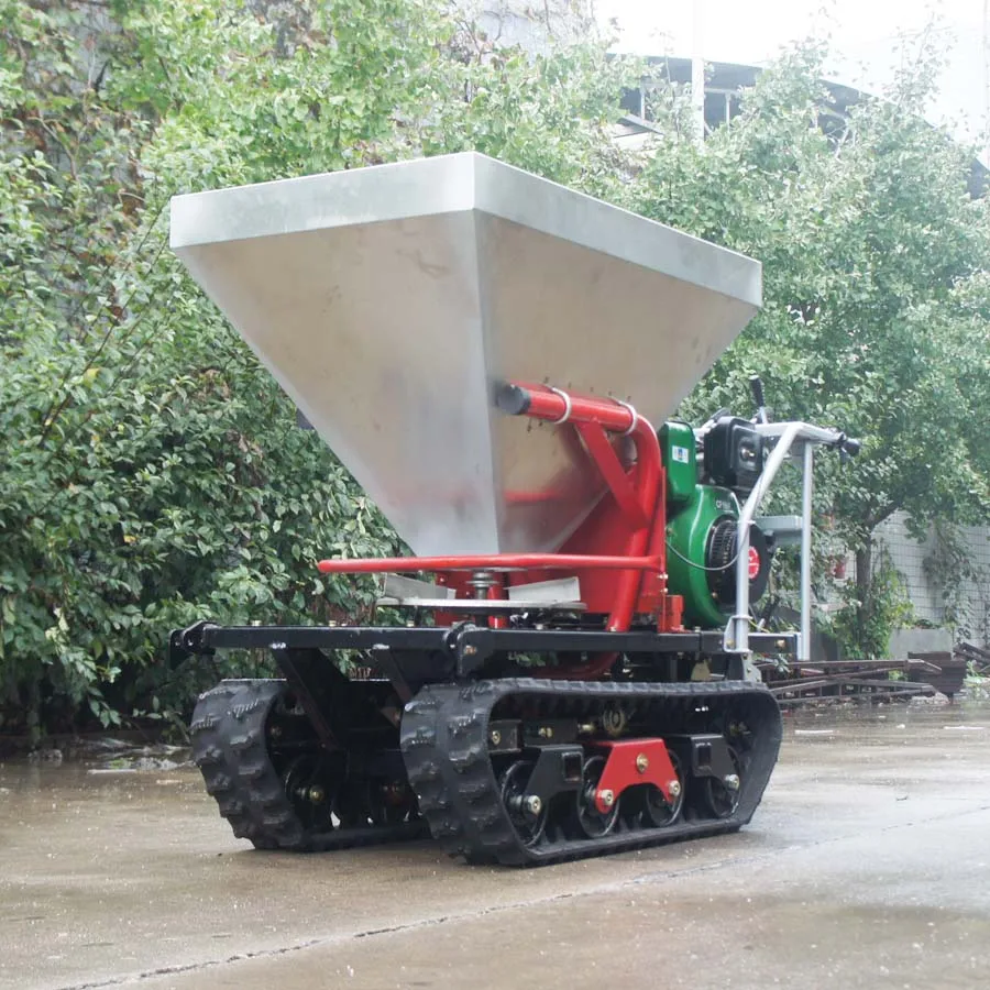 Mini Crawler Type Hydraulic Motor Drive Fertiliser Spreader Buy