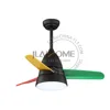 New 26 Inch High Efficiency Mini Ceiling Fan with LED Light for Children