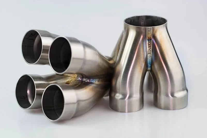 Stainless Headers 41 Stainless Merge Collector 2.5" (2 1/2") Inlet To