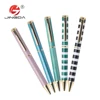 New Design Promotional ballpoint Pen twist solid multi color metal ballpoint ball pen