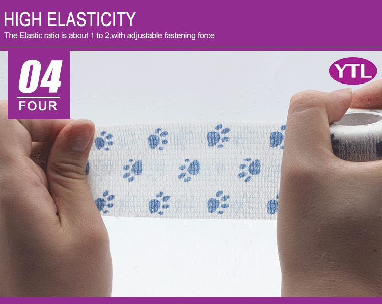 Veterinary Bandage As Pet Healthcare Adhesive Bandages Medical