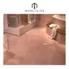 Poetical master bathroom exotic ideas pink marble floor tile