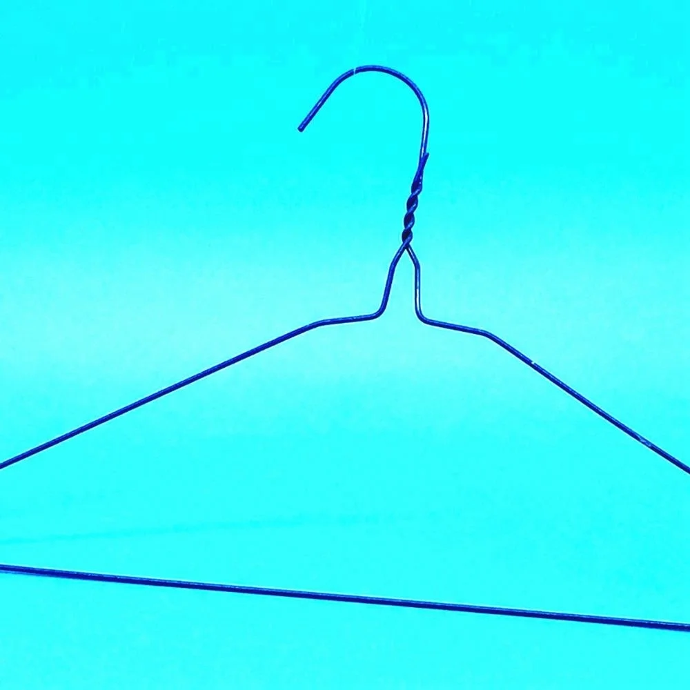 Plastic Coated Wire Hanger For Laundry Shop Wet Clothes Dry Cleaner