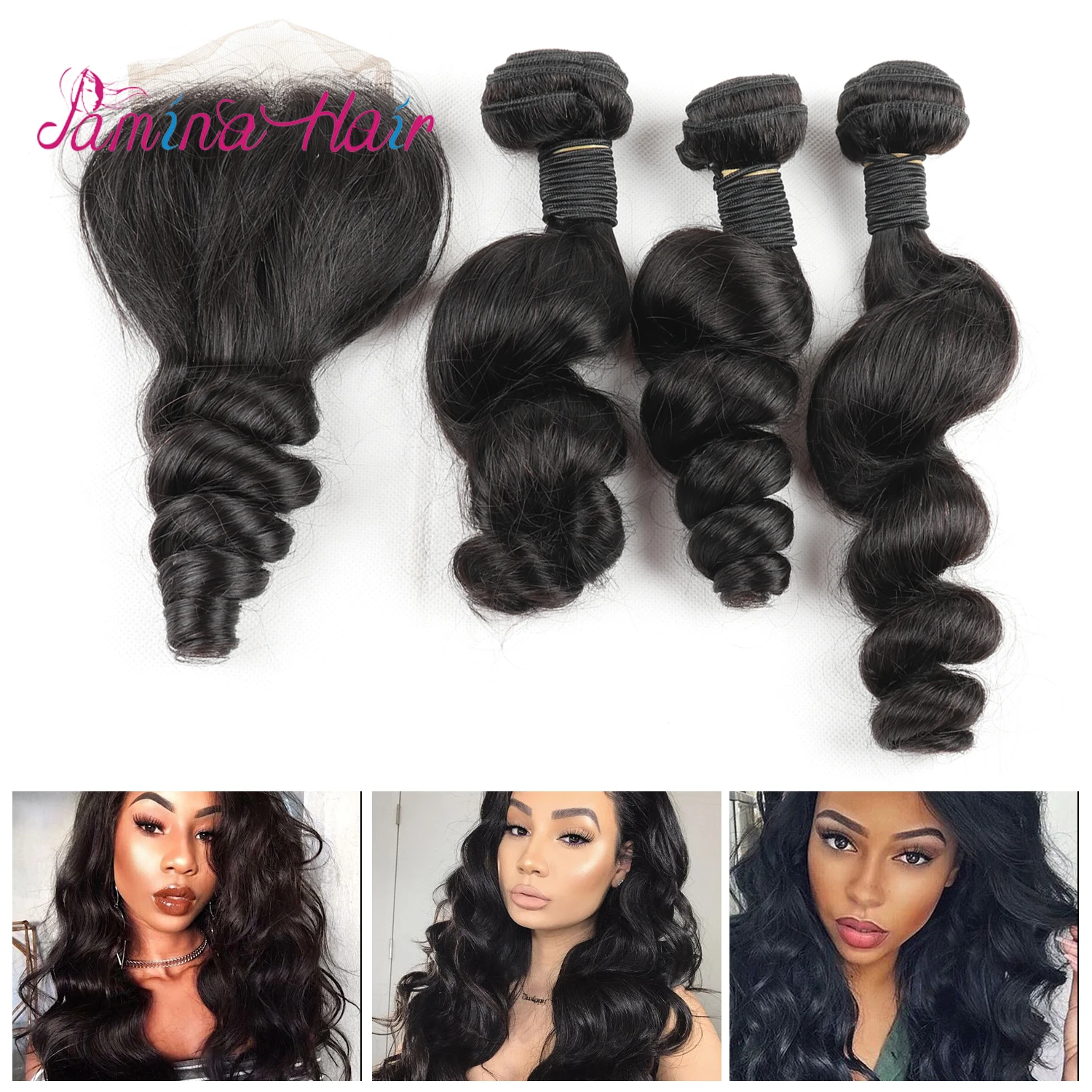 Best Place To Buy Weave Online Natural Unprocessed Malaysian Loose