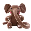 Wholesale Cute Cartoon Long Nose Elephant Pillow Soft Stuffed Creative Design Elephant Plush Toys