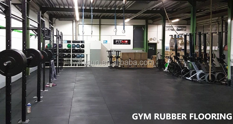 Gym Matting  Crossfit Rubber Tiles