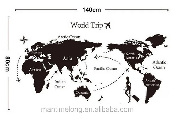 世界地図ステッカー世界地図壁世界地図壁紙 Buy 世界地図ステッカー