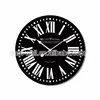 Hot Selling Black Classic 60cm Wooden Wall Clock,Wooden Clock,Frame Wall Wood Clock