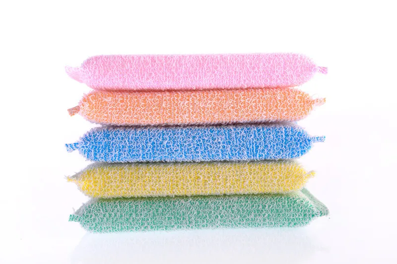 Dish Washing Cloth With Sponge Inside Small Kitchen Dishwashing Sponge