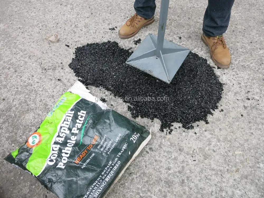 Macadam Tarmac Repair Black Bitumen Bags 25kg 15 Bag Deal 