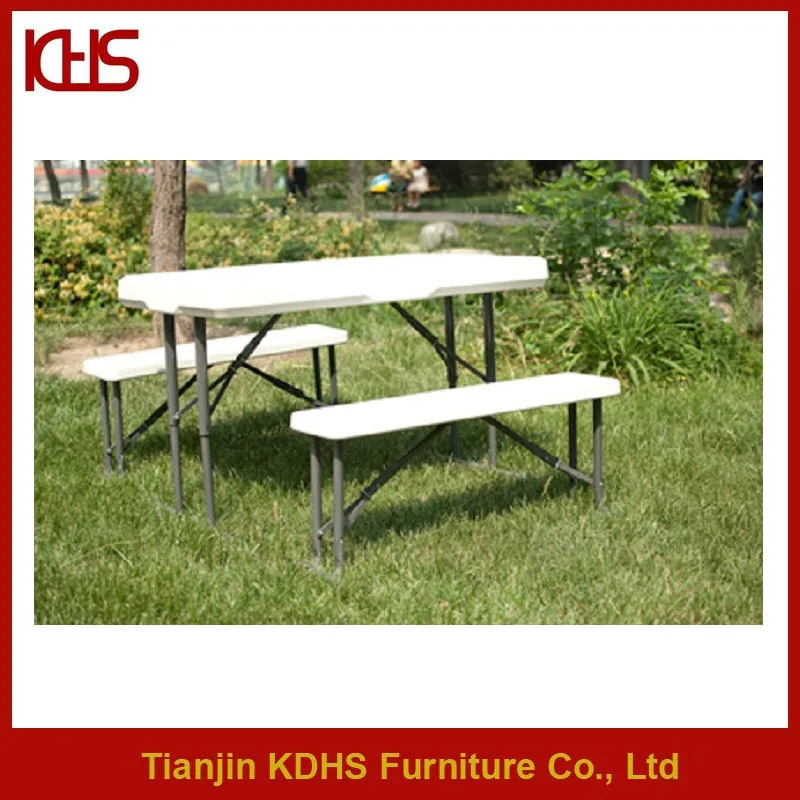 Hot Sale Modern Used Portable Patio Plastic Folding Table For Sale