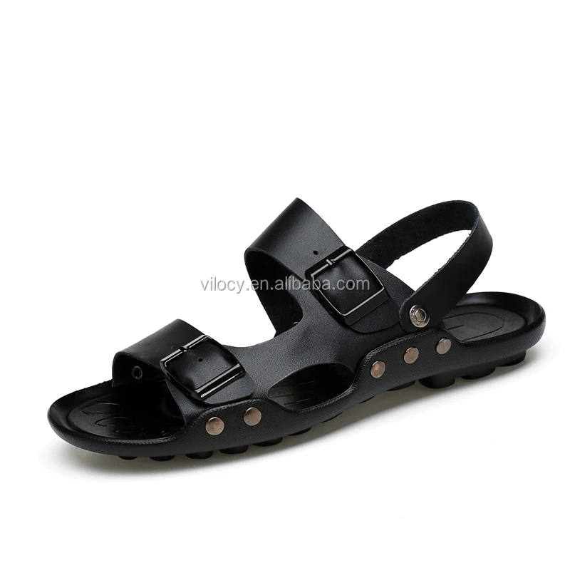 mens soft leather slippers
