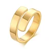 Personalized Engraved Names Adjustable Ring Women 316 Stainless Steel Custom Rings Jewelry