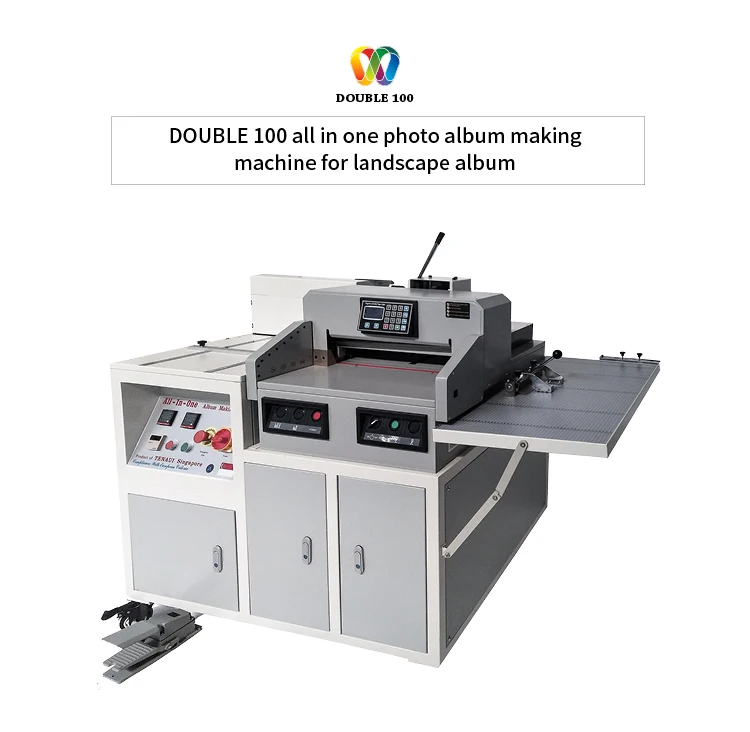 Double100 High Quality Low Cost Hot Sell All In One Photobook Machine