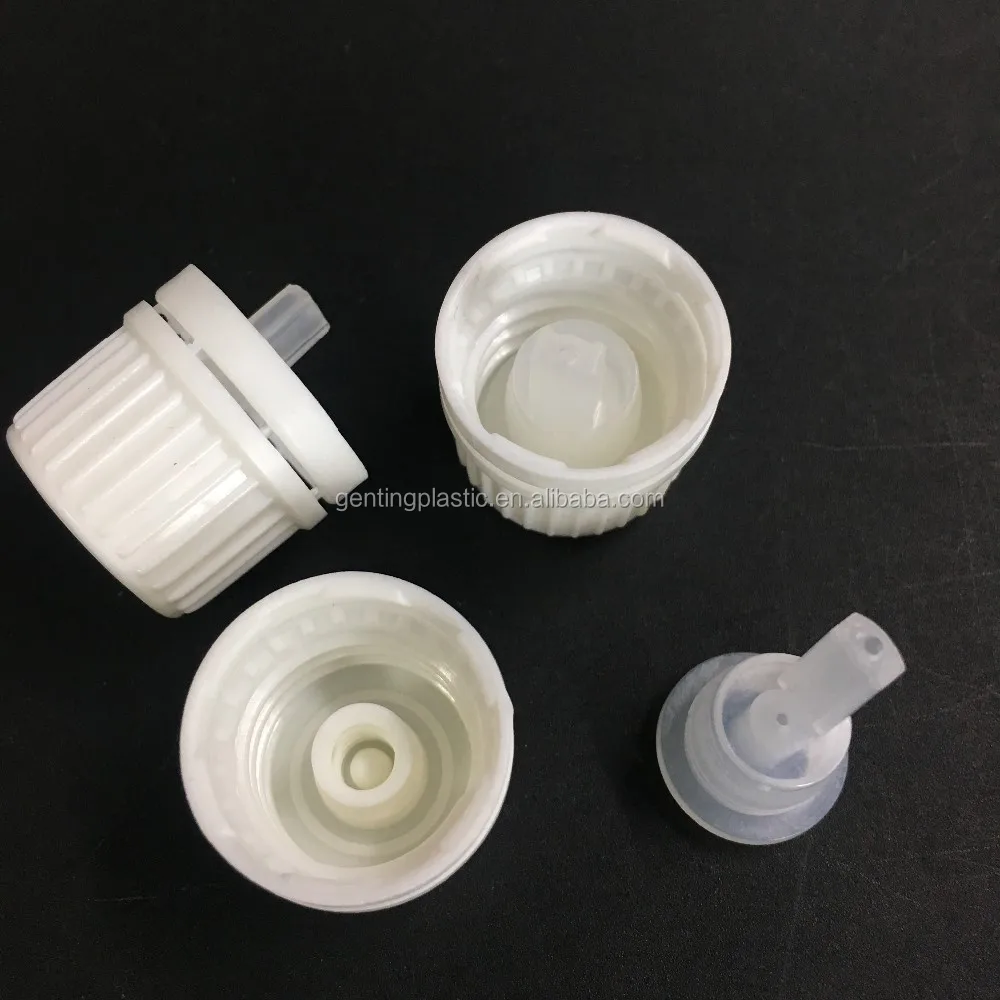 18mm White Tampeproof Essential Oil Cap,Temper Proof Cap For Essential