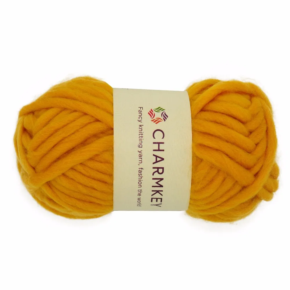 Charmkey Chunky 80% Acrylic 20% Polyester Yarn/super Soft Crochet Yarn ...