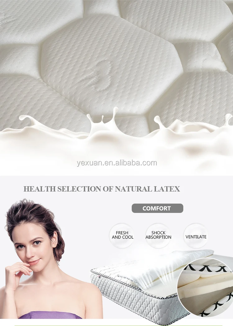 5 Star Hotel Mattress Fire Retardant Sleep Well Luxury Natural Latex