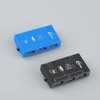 USB HUB and Card Reader Combo Fashion Design 3 Ports USB 2.0 Hub With SD and TF Card Reader