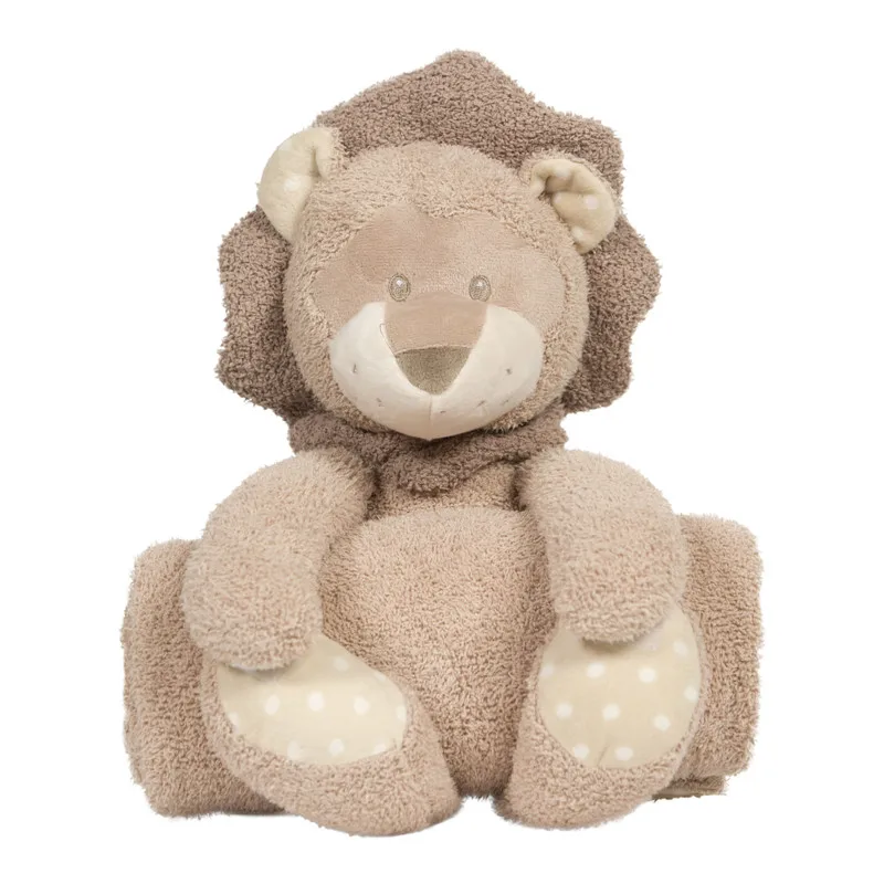 soft toy with blanket