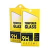 custom envelope mobile phone tempered glass screen protector packaging box