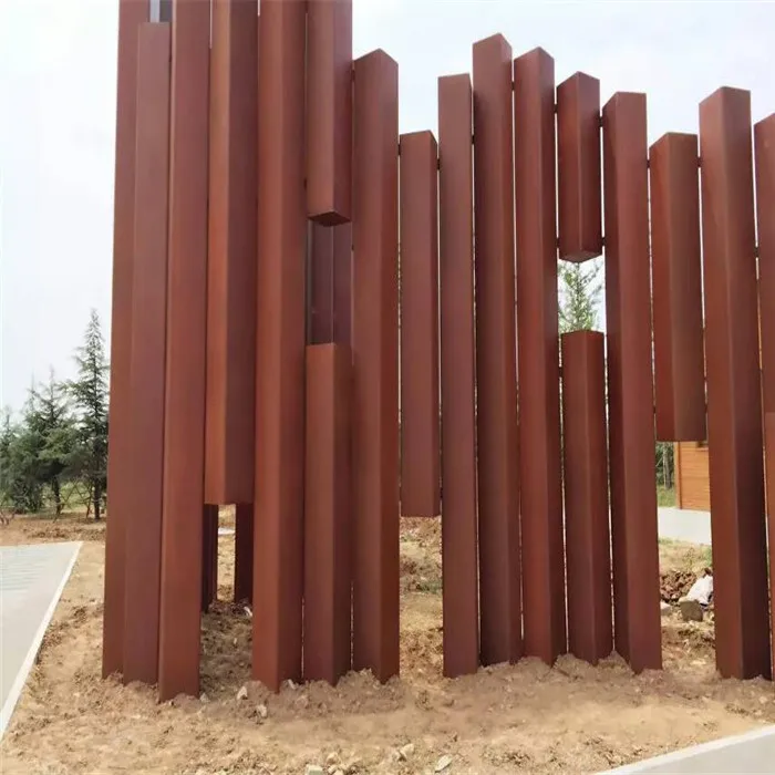 Recycled Galvanized & Corten Steel Fence Posts For Sale - Buy Steel