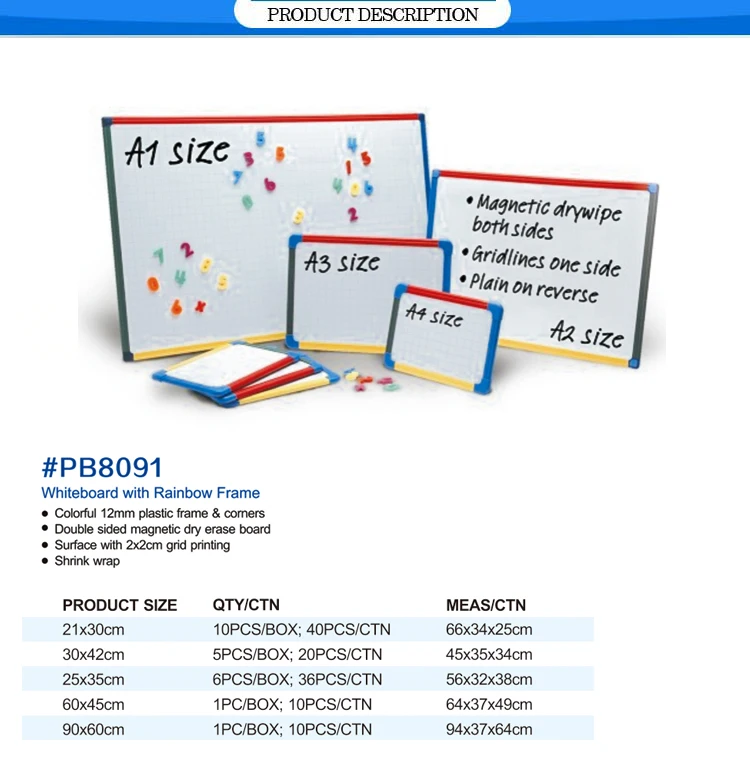 double-sided-magnetic-dry-erase-a4-sizes-writing-white-board-with