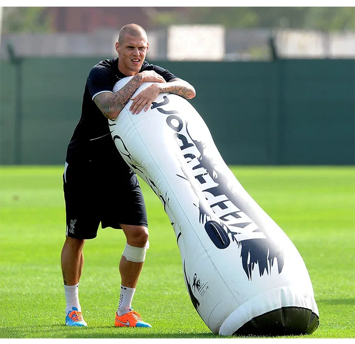 Heavy Duty Pvc Inflatable Soccer Mannequin Folding Large Plastic