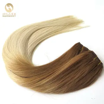 Best Selling No Tangle No Shed 100 Indian Remy Human Hair Ombre