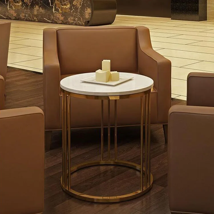 Free Sample Cheap Modern Marble Round Dining Table Set High Quality