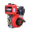 170F Air-cooled single cylinder 4-stroke electric start diesel engine with 5.5L fuel tank