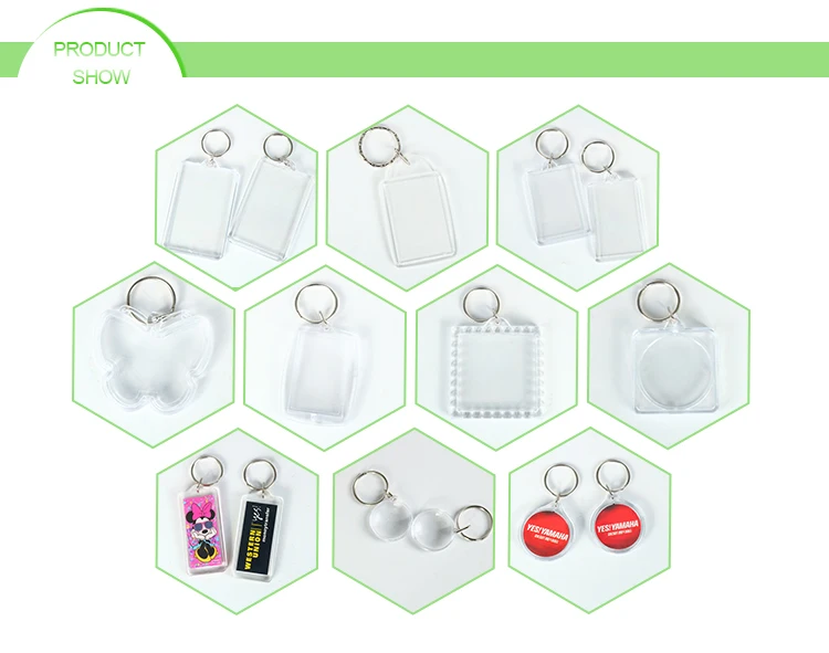 Custom Printing Square Blank Acrylic Keychain Buy Custom Acrylic