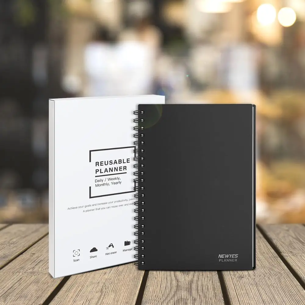 Newyes New Design A5 Rocket Book Smart Erasable Notebook Schedule