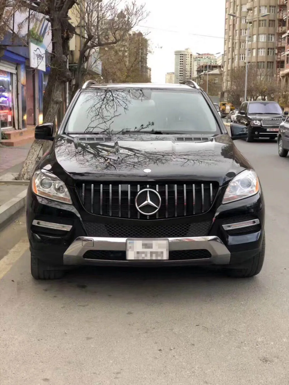 thumbnail image 2 of KARPAL GT-R Style Front Grille For Mercedes W166 GLE-Class Facelift 2016-2019 2 of 2