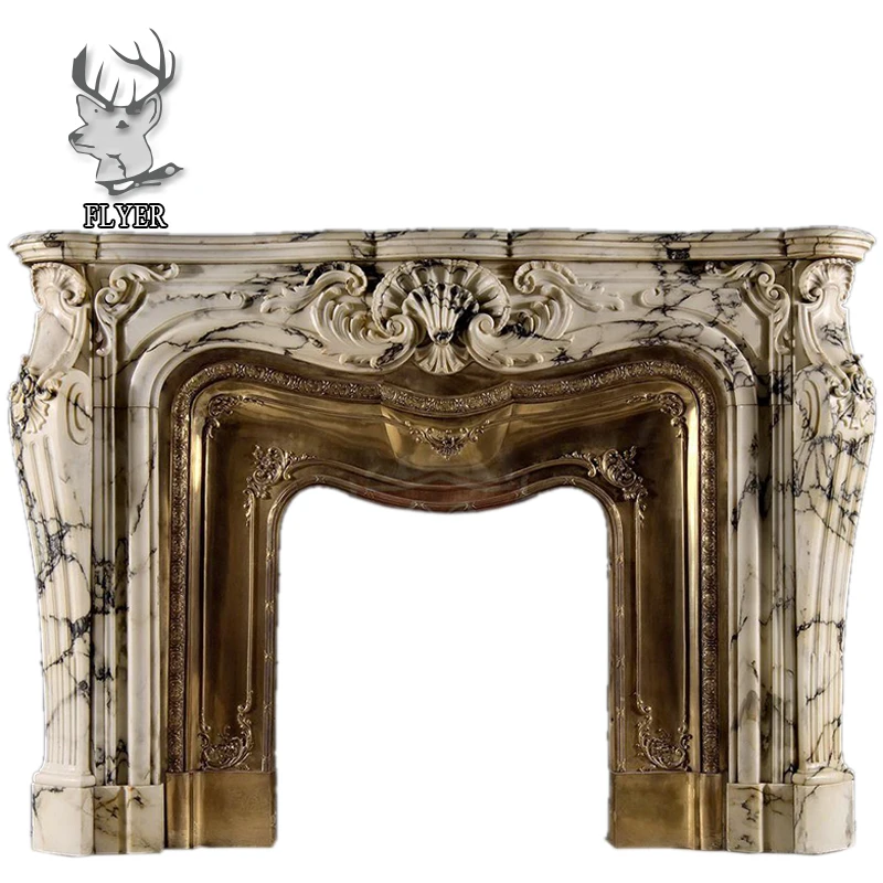 Victorian White Marble Fireplace Surround With Cheap Price Buy