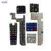 China Customized Silicone Elastomer Keypad Rubber Keypad For Remote