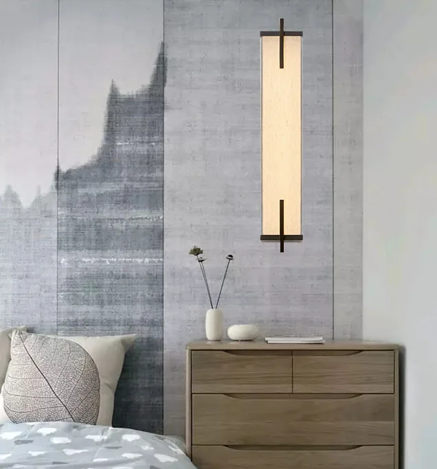 2020 hot selling Nordic modern fabric warm light bedroom wall lamp home decor with low price