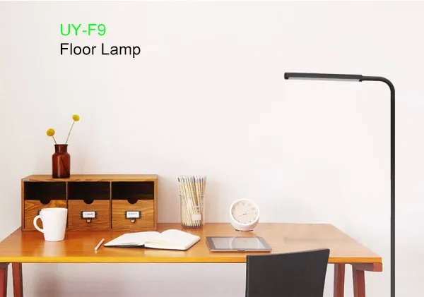 UY-F9 Home Goods Dimmable Led Cordless Tripod Floor Lamp For Living Room Unique Flexible Decorative Office Cordless Floor Lamp 