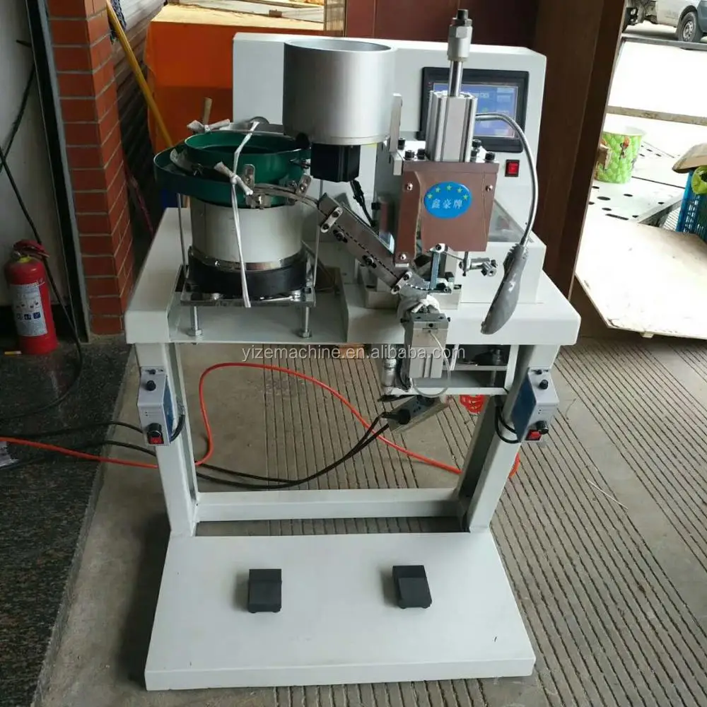Automatic Beads Pearl Attaching Stringing Machine Pearl Beads Riveting