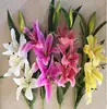 High Quality All Types Of Flowers PU Lily Flower Artificial Flower Factory For Sale