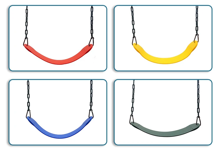 Customize child adults EVA belt swing seat colorful outdoor swing