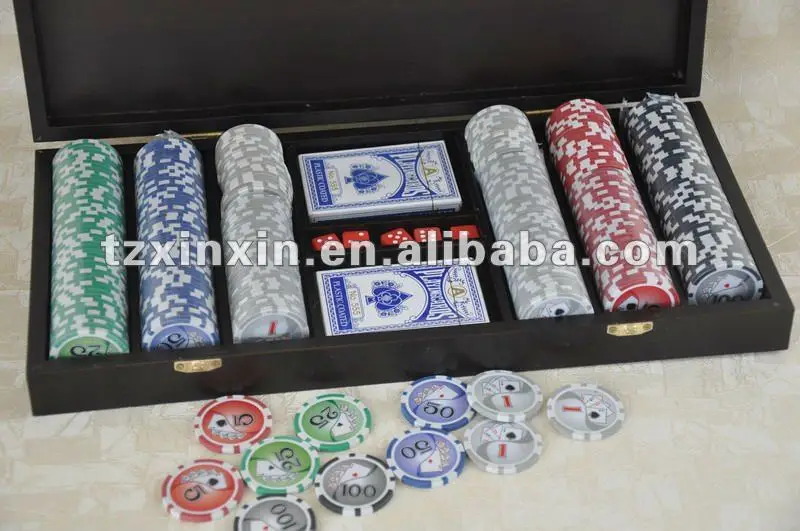Gambling Poker Chips Set,Portable Poker Game Box Buy