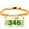 Cheap Customized Blankets Race Reflective Number Belt Triathlon With Gel Holders Easy Clasp