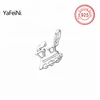 Wholesale 925 sterling silver tiny train charms for european bracelet