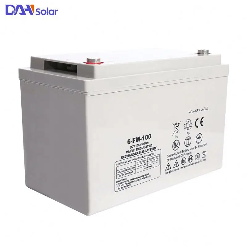 
18650 battery deep cycle 12V 120AH 150AH 200AH agm solar inverter battery charger 