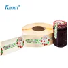 Factory Making Custom Printed Jam Jar Label For Food Jars